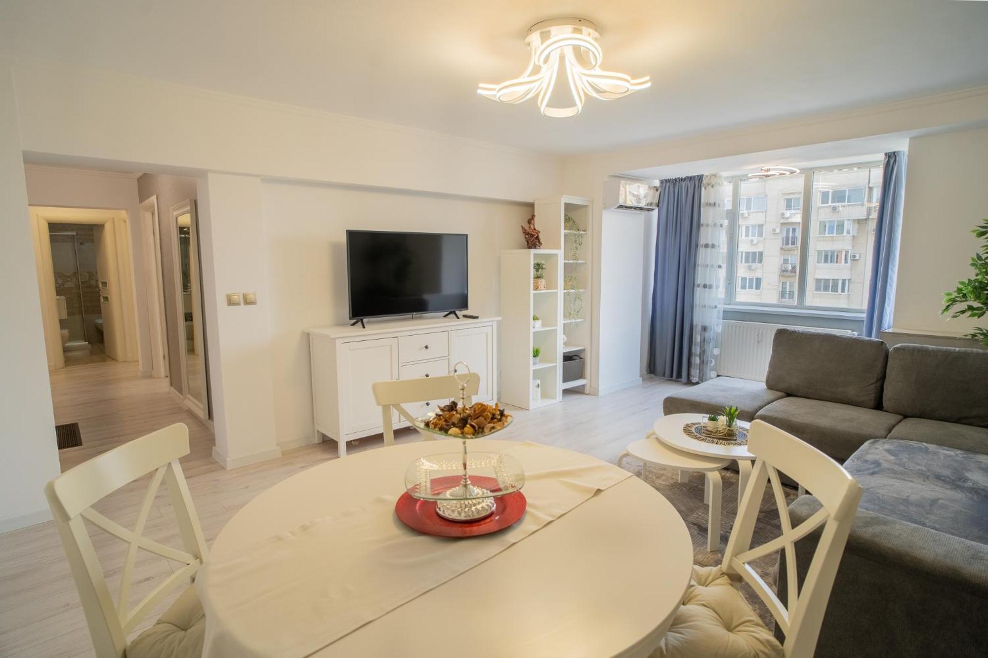 Luxury 2Br On Decebal Avenue Apartamento Bucareste Exterior foto